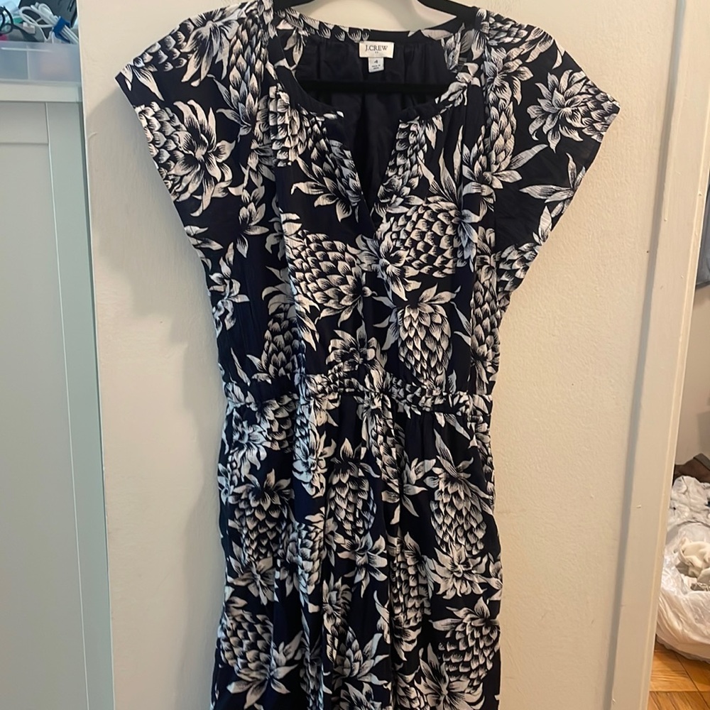 J Crew Pineapple Dress
